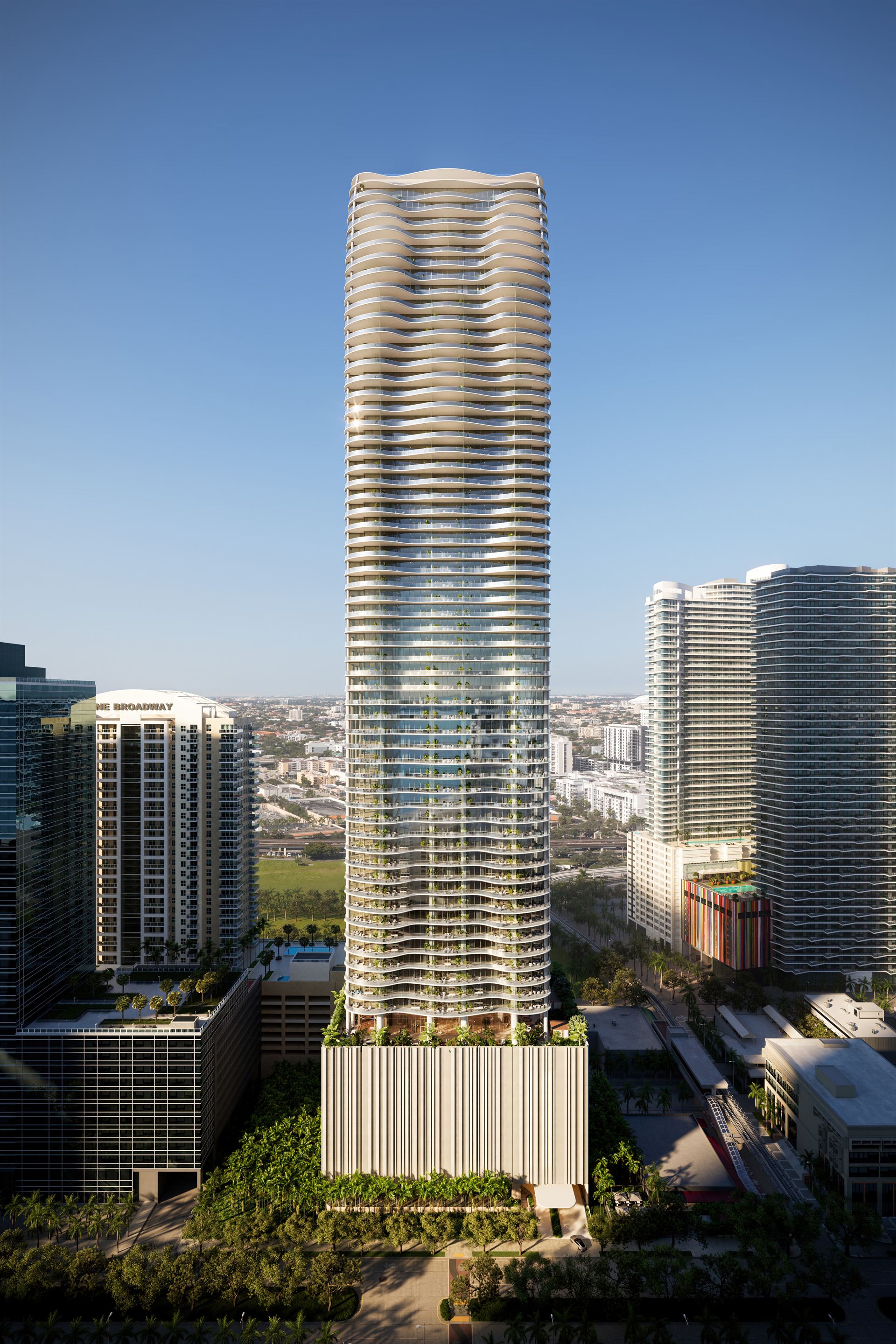 The Residences at 1428 Brickell — Ultra-luxury preventa en Brickell, Miami — Desde $3,500,000 USD
