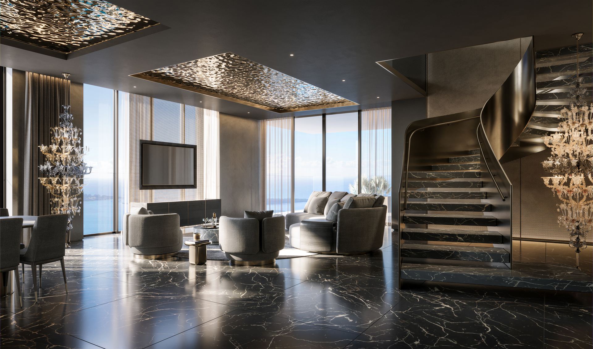 888 Brickell by Dolce & Gabbana — Amenidades y áreas comunes ultra-luxury