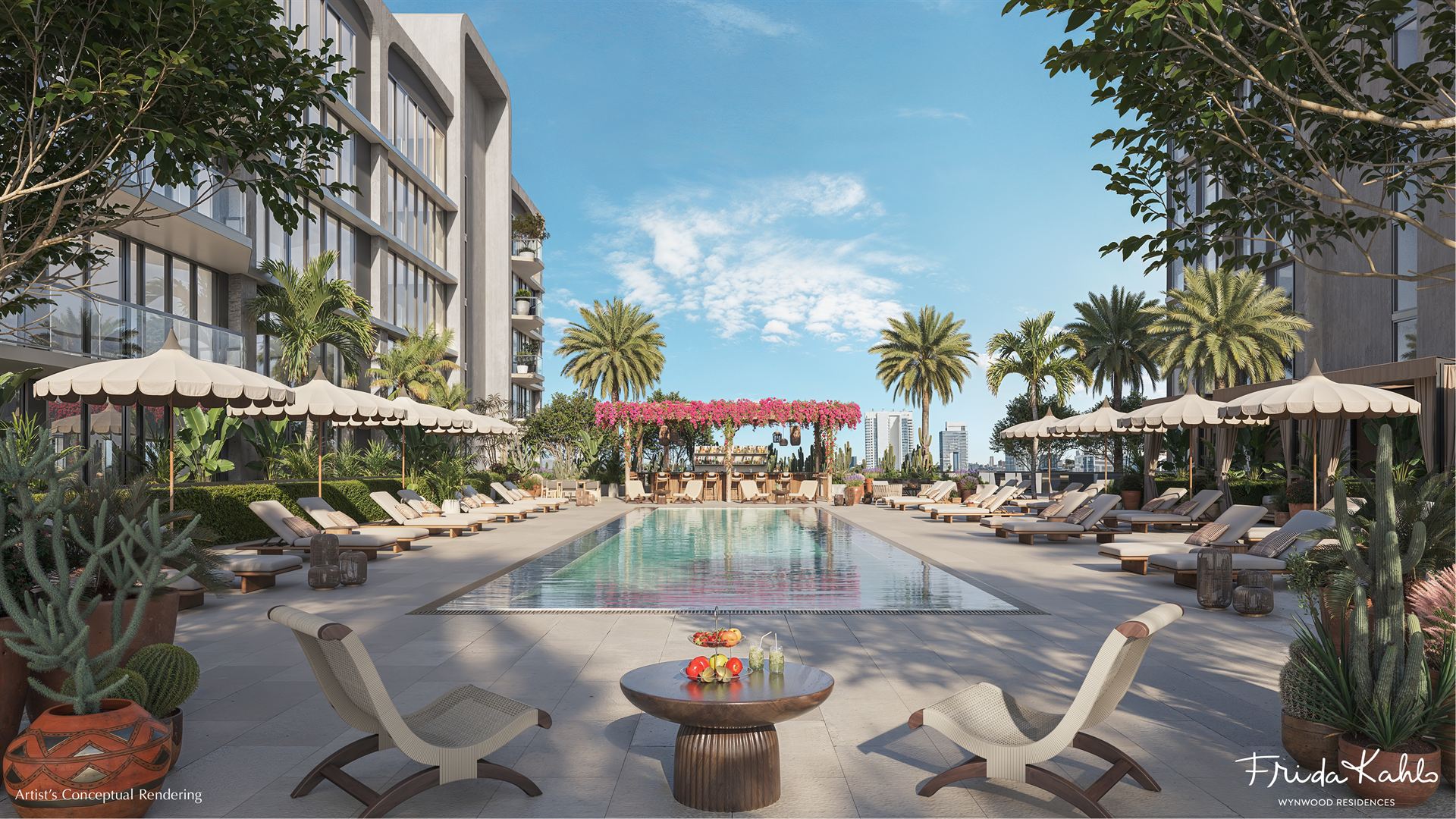 Frida Kahlo Wynwood Residences — Pool and outdoor amenities
