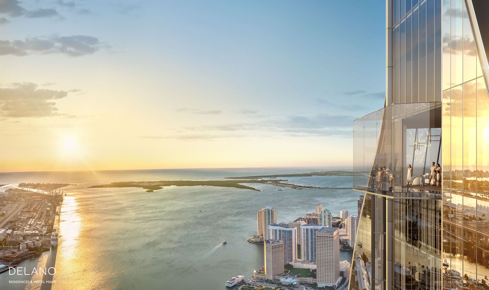 Delano Residences Miami — 90-floor supertall in Downtown Miami