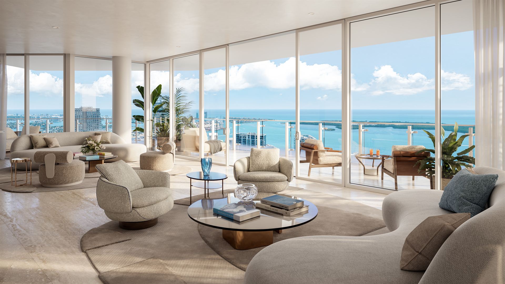 Faena Residences Miami — Vista de la torre y el Faena District