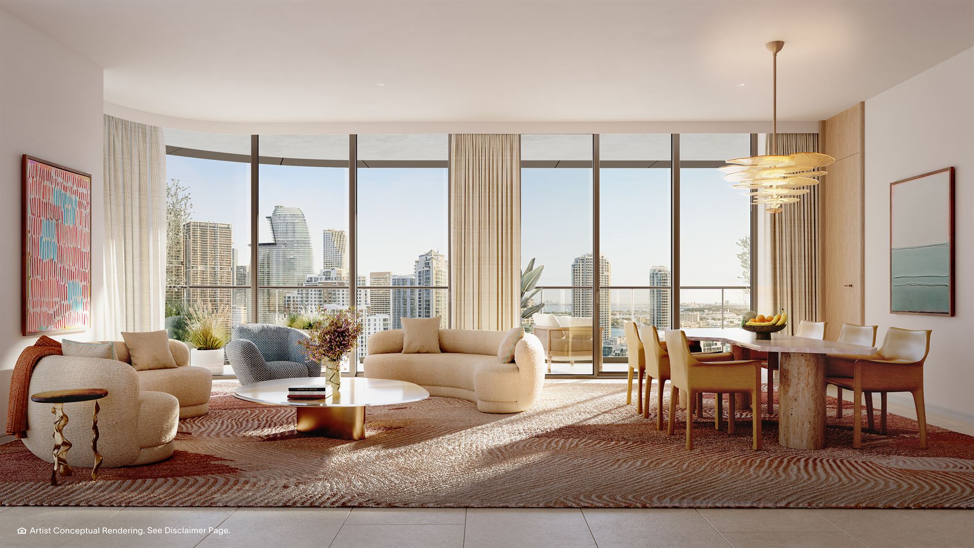 Mandarin Oriental Miami — Penthouse with 360° panoramic views over the bay and city