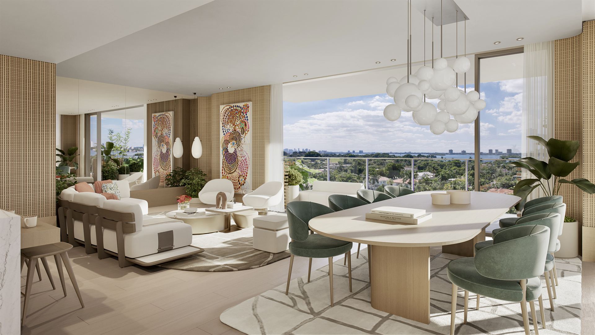 Origin Residences by Artefacto — Living room with signature Brazilian design