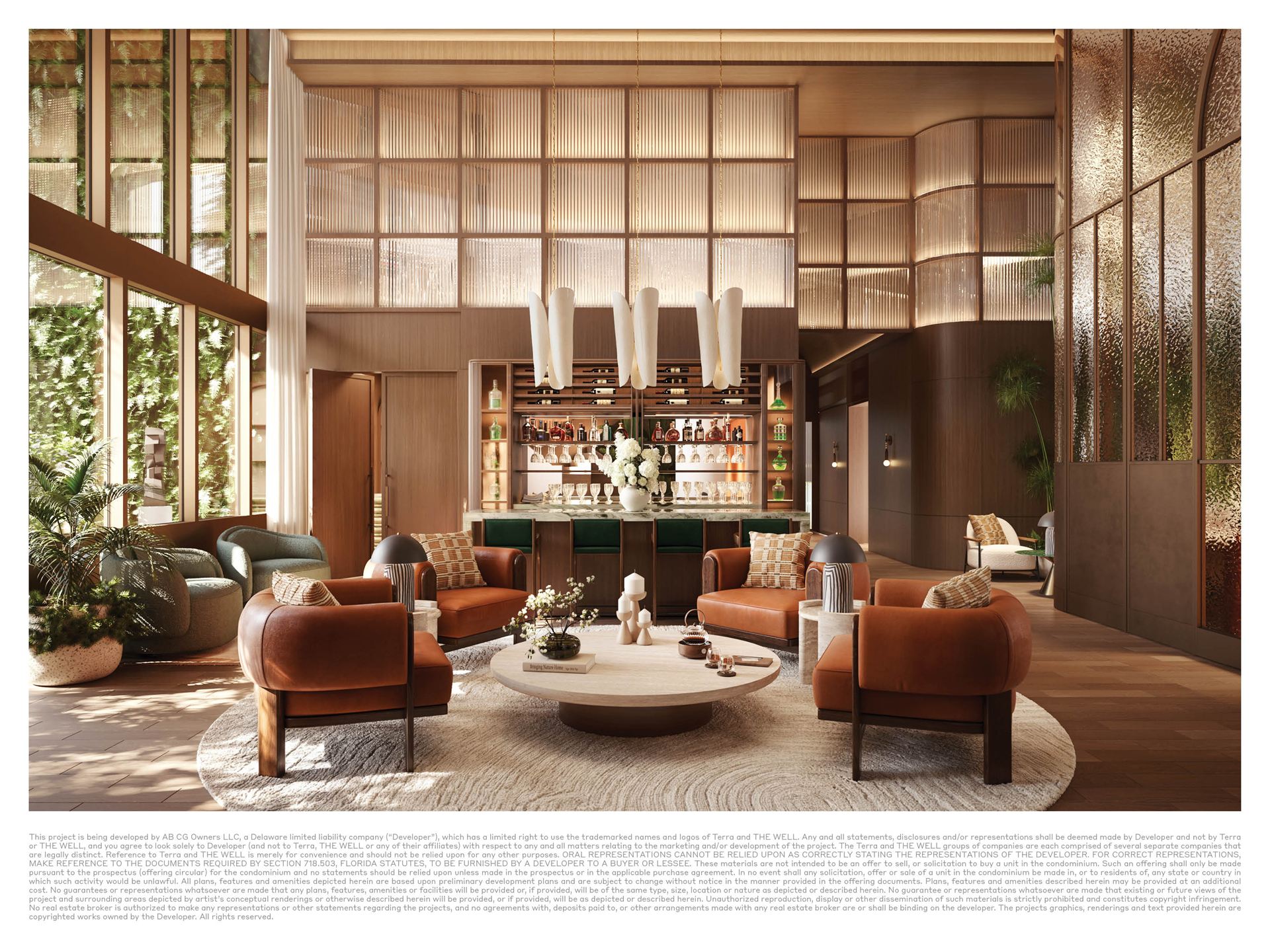 The Well Coconut Grove — Interiores wellness ultra-luxury